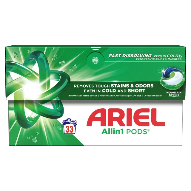 KAPSULE ARIEL PODS 33PCS REGULAR ARIEL