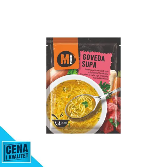 SUPA GOVEÐA 65G K PLUS MINUTE MINUTE