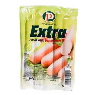 Virsla bez omota pileca Perutn.Ptuj 200g