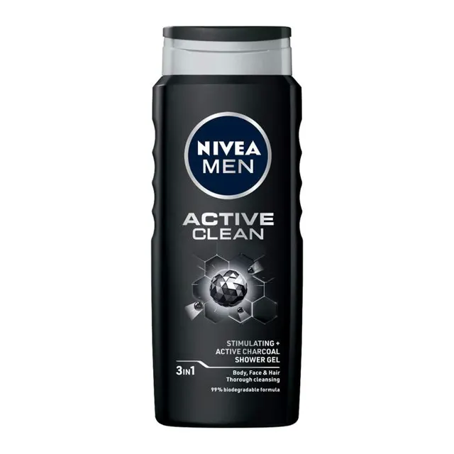 Gel/tus.Nivea Men AC 500ml Nivea