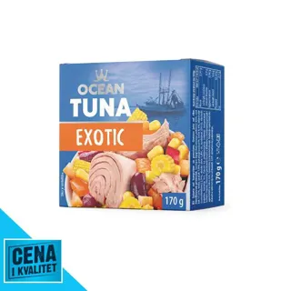 SALATA TUNA EXOTIC 170G OCEAN