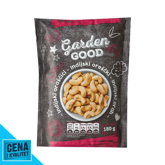 INDIJSKI ORAH SIROVI 180G GG GARDEN GOOD