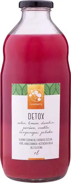 SOK DETOX LOVEBERRY 1L LOVEBERRY