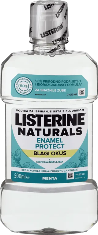 Tec/usta Listerine Natural Enamel 500ml