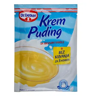 Puding krem van.bez kuvanja Dr.Oetker50g