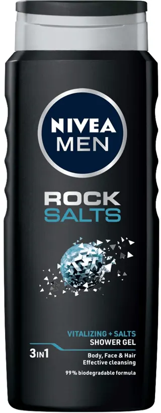 Gel za tus. Nivea Men Rock Salt 500ml