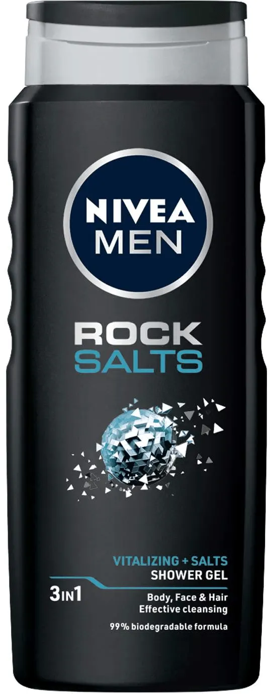 Gel za tus. Nivea Men Rock Salt 500ml Nivea