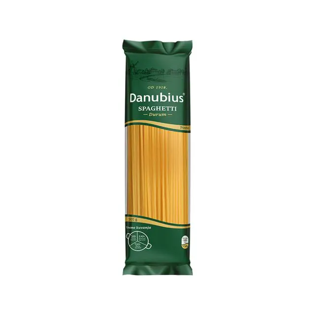 Spagete Durum Danubius 500g Danubius