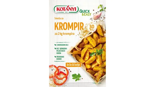 Smesa zacina za krom.Quick&EasyKotany30g Kotanyi