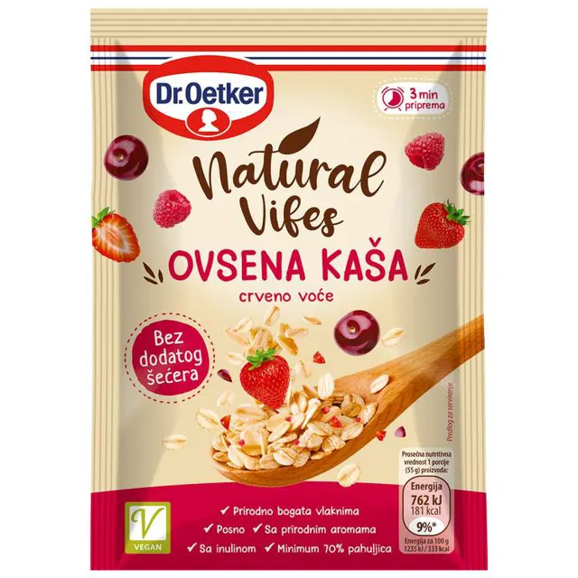 Ovse.kasa crveno voce Natural Vibes 55g Dr Oetker