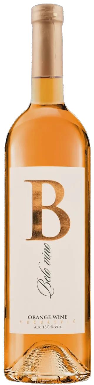 VINO BELO ORGANSKO ORANGE WINE VUČUREVIĆ 0.75L