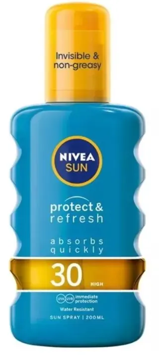 NIVEA SUN protect&dry sprej SPF30 0200