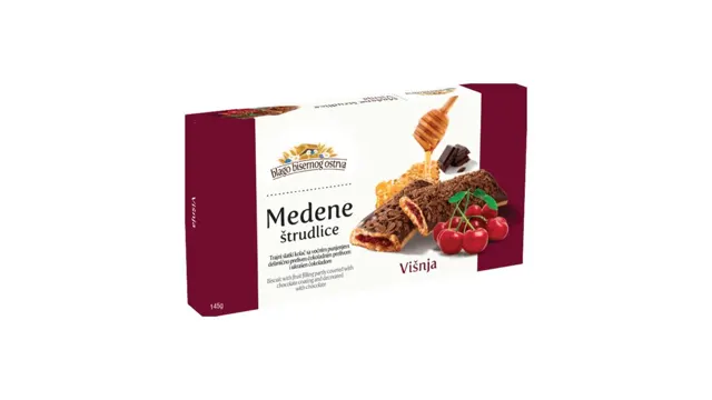 STRUDLA MEDENA VISNJA GOLDEN BELL 145g GOLDEN BELL