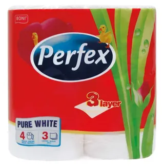 Perfex toaletni papir boni troslojni 4/1