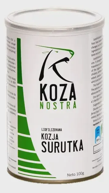 KOZA NOSTRA Liofili.KOZJA SURUTKA 100g KOZA NOSTRA