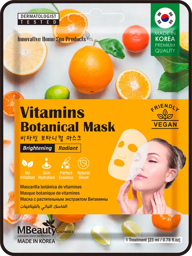 Maska za lice Botanical Vitamin MB 23ml MBeauty