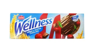 Keks Wellness integr. visnja coko 155g