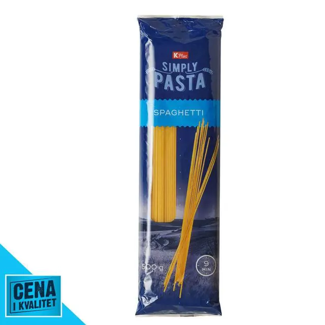 TESTENINA SPAGHETTI 500G K PLUS K PLUS