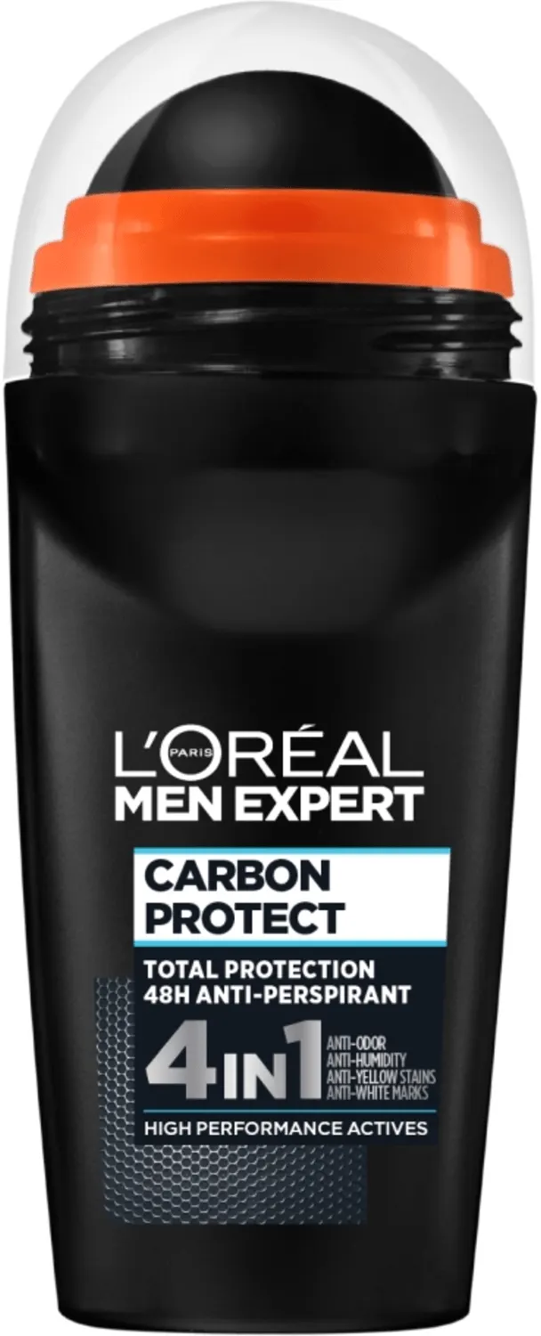 L'Oreal MEN EXP.rollon carbon black 50ml L'ORÉAL PARiS MEN EXPERT