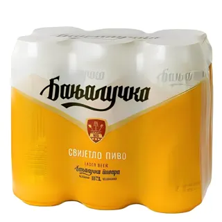 PIVO BANJALUČKO 6X0.5L LIMENKA