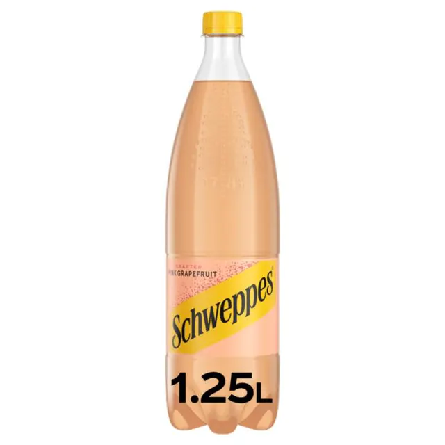 Schweppes Grejpfrut 1,25l PET Schweppes