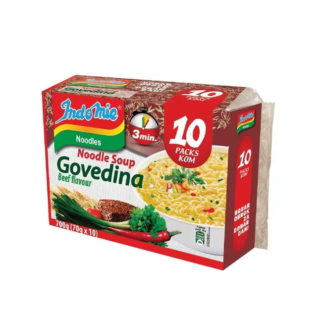 Indomie nudle Promo Pack ukus Govedine 10/1 700 g INDOMIE