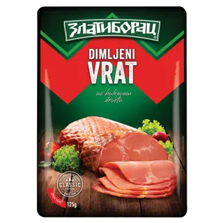 Zlatiborac dimljeni vrat zas.atm.125g