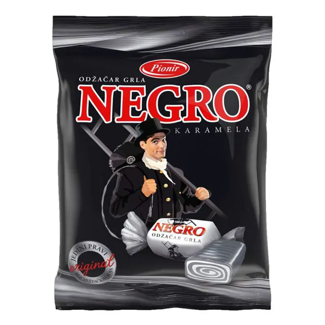 Karamela Negro Pionir 100g Negro