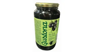 Crne masline bez kostice Gustona 880g