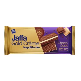 Napolitanke Gold creme choco duet 215g