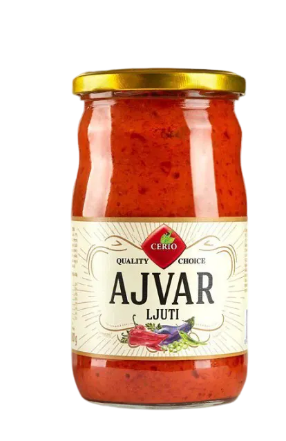 AJVAR LJUTI UPRZENI CERIO 680gr KOZMETIK PLUS