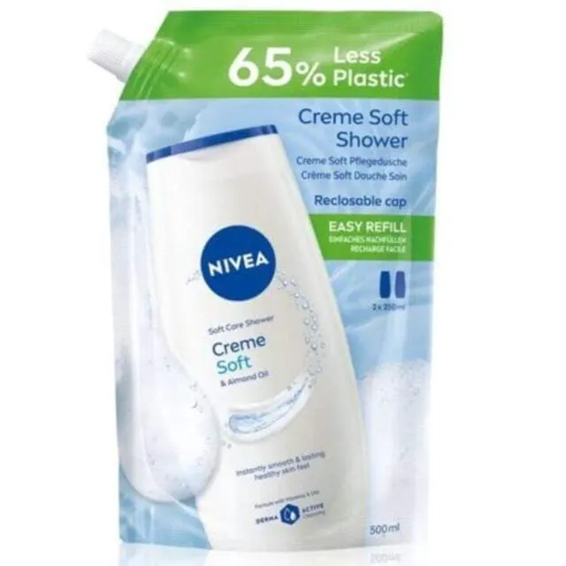 GEL TUŠ CREME SOFT REF 500ML NIVEA NIVEA