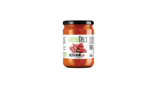 AJVAR LJUT 550G GREENDELI