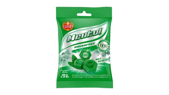 Mentol bez secera 80g Kras KRAŠ