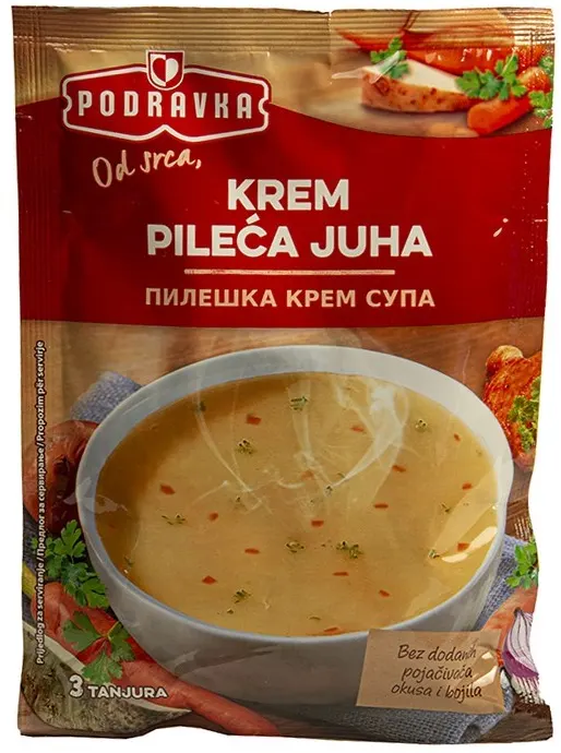 Krem pileca supa 64g PODRAVKA