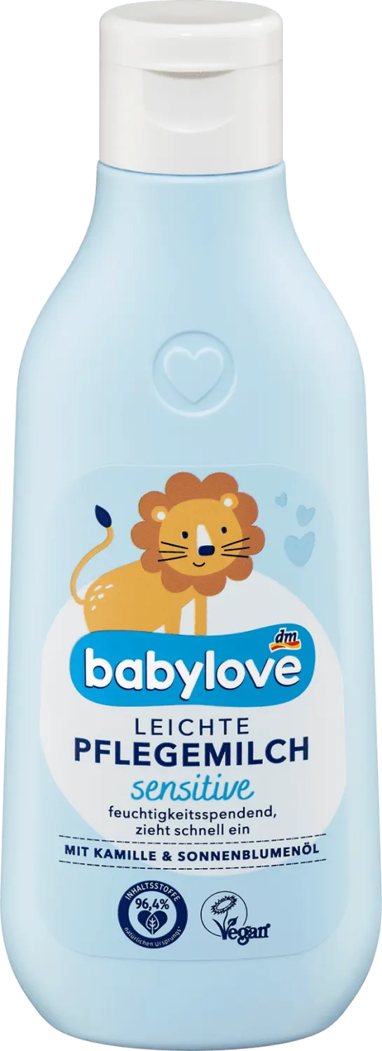 babylove mleko za telo sens. 250ml babylove
