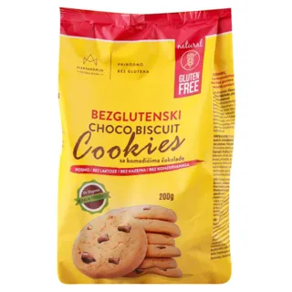Aleksandrija BEZGLU.CHOCO BISCUIT 200g