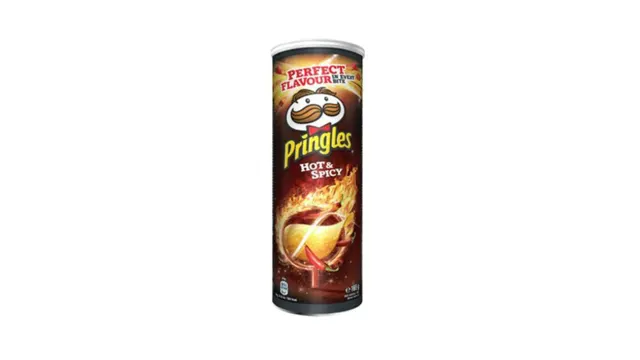CIPS HOT SPICY PRINGLES 165G PRINGLES