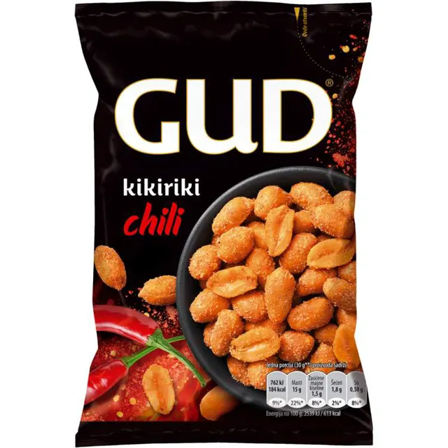 Kikiriki GUD przeni cili 80g Gud