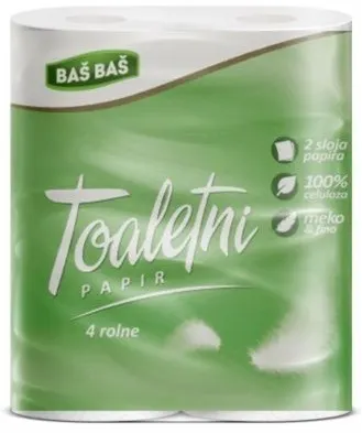 TOALETNI PAPIR 2SL BAŠ BAŠ 4/1 BAS BAS