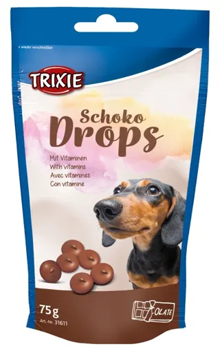 TRIXIE čoko bombone za pse 75g