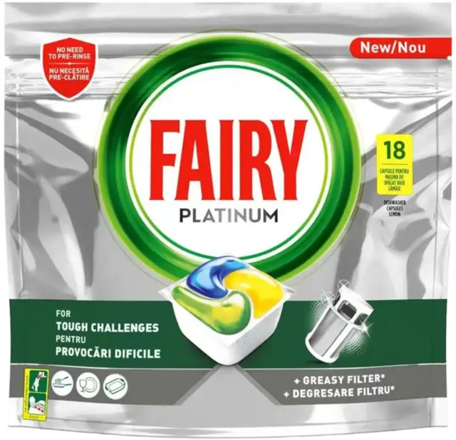 DET TAB FAIRY ADW PL YELLOW 18/1 FAIRY