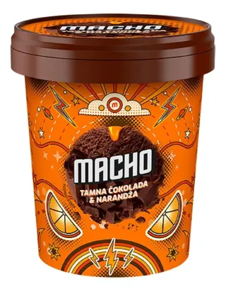 Macho sladoled Choco Orange 260g Frikom