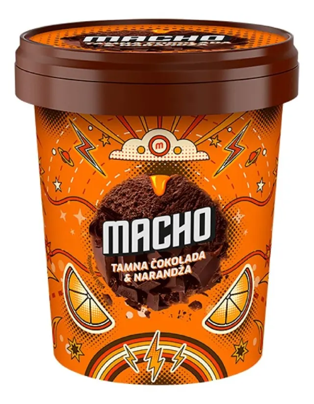 Macho sladoled Choco Orange 260g Frikom FRIKOM