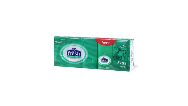 maramice papirne fresh zeleno piramid FRESH