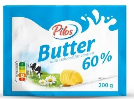 Tričetvrt masni maslac 60% mm MK40 200g Pilos