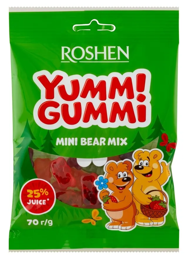 YUMMI GUMMI 70g MINI BEAR MIX ROCHEN
