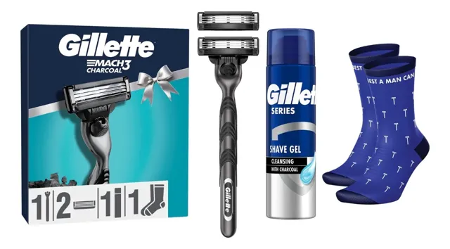 Gillette Mach3 Char.set H+2+gel+carape 200 ml Gillette