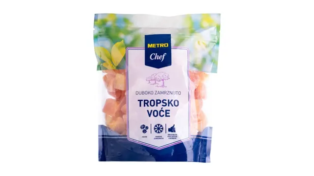 500G MC PAPAJA KOCKICE-STAND.-VAR. METRO CHEF