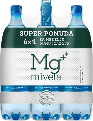 Mg Mivela negazirana 1L PET/6